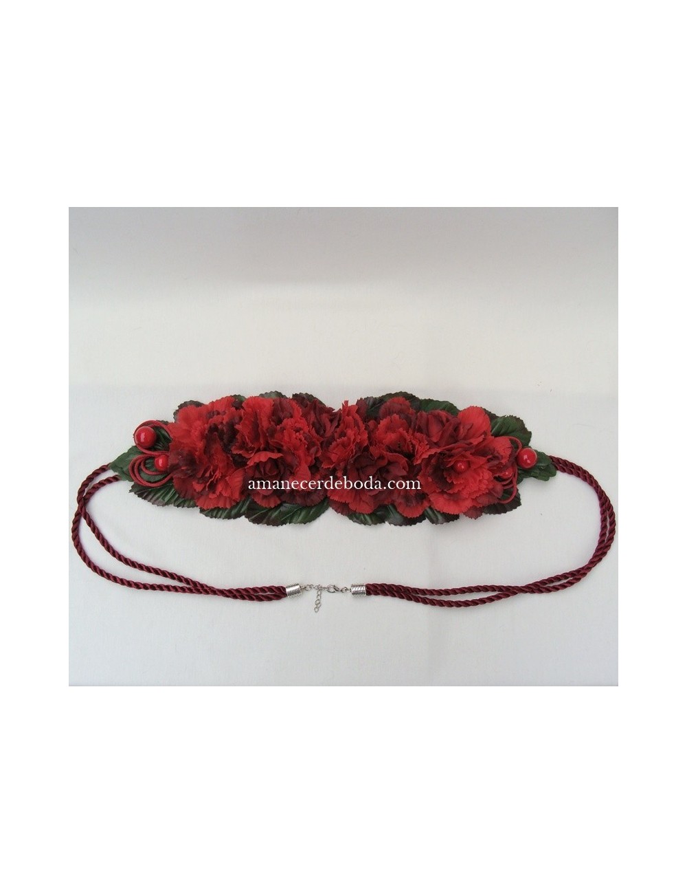 Cinturón fiesta flores Mesina