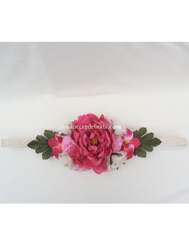 Cinturón flores Veneto