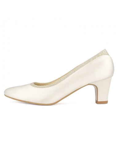 Zapato Novia Poco Tacón