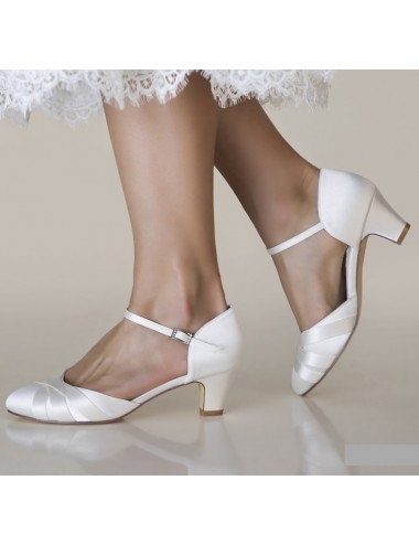 Zapatos Novia tacón ancho 5cm