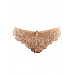 Tanga de novia color piel
