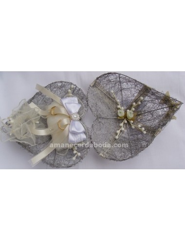 Corazón doble arra-anillos