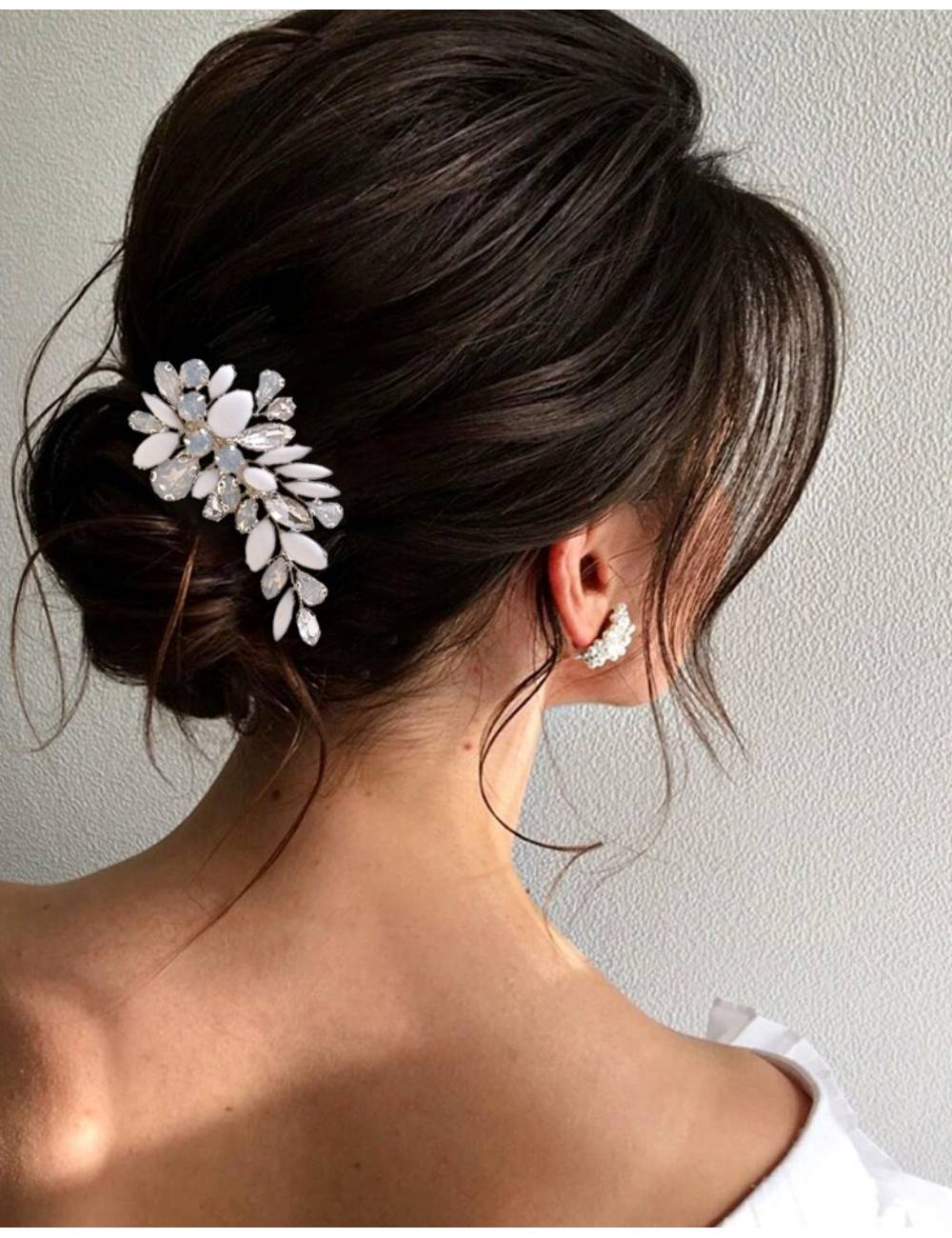 Peineta tocado de novia