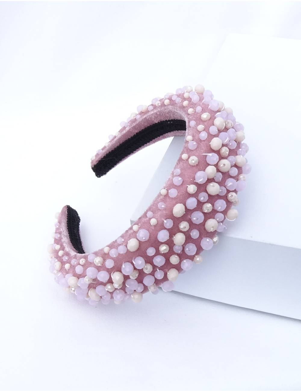 Diadema fiesta con pedrería