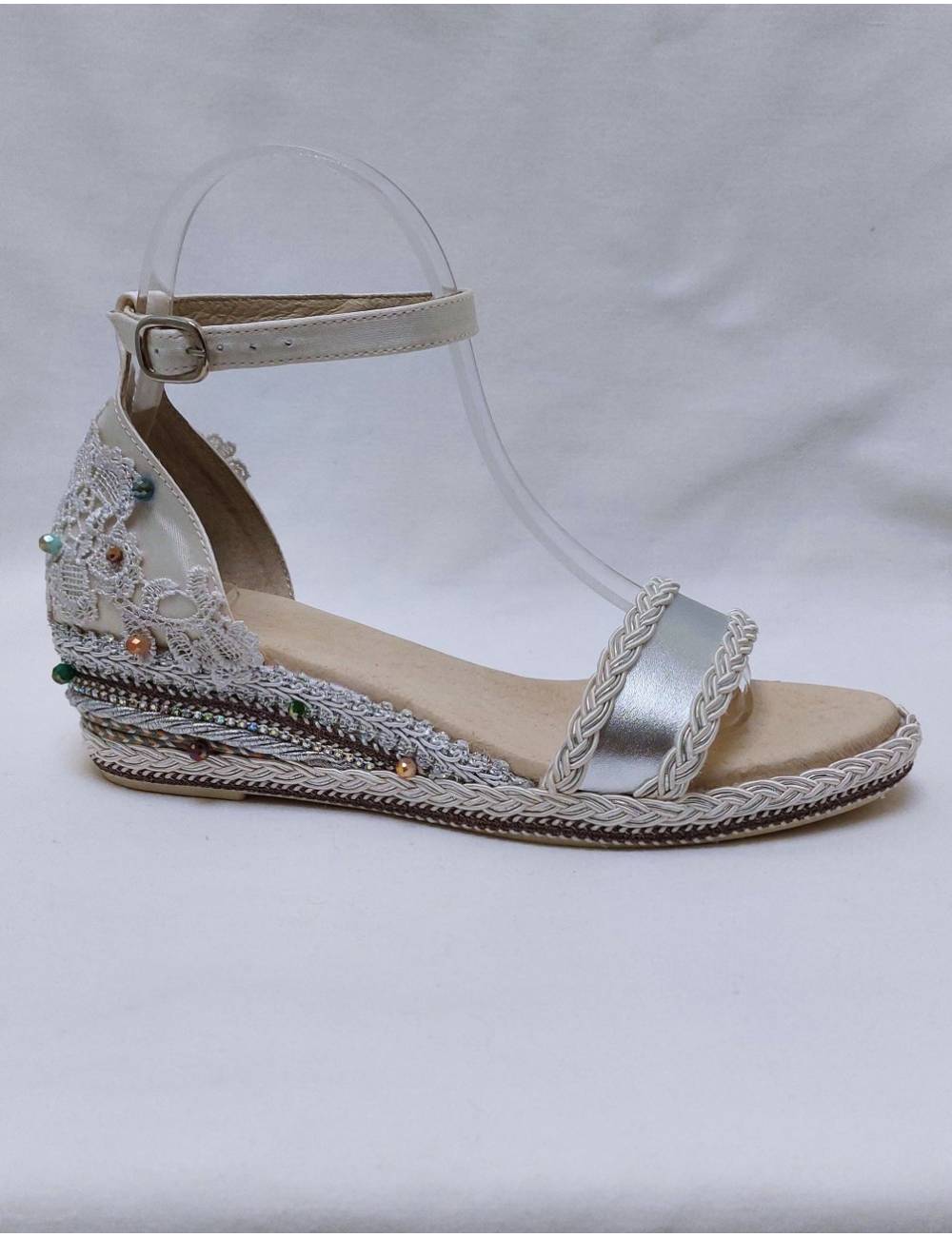 Alpargatas Invitadas Fiesta Plata