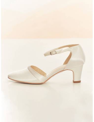 Zapatos Novia tacon Bajo