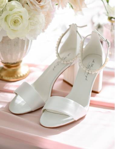 Sandales de mariée confortable et élégant