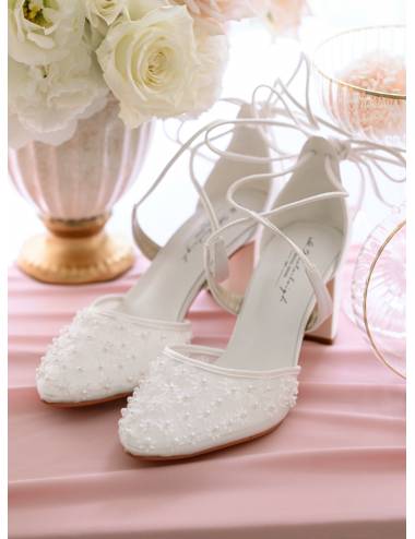 Zapatos Novia tacones anchos