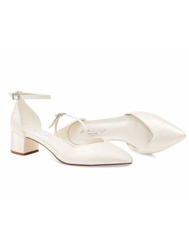 Zapatos de Novia Tacones anchos y bajos