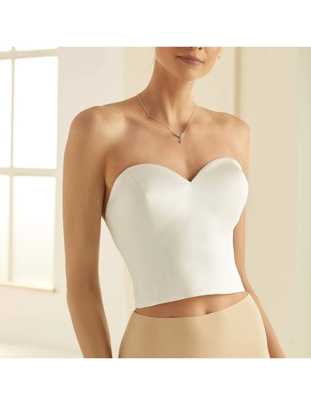 Corset de Novia sin tirantes