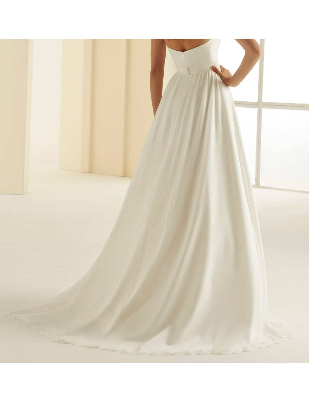 Falda de Novia con cola