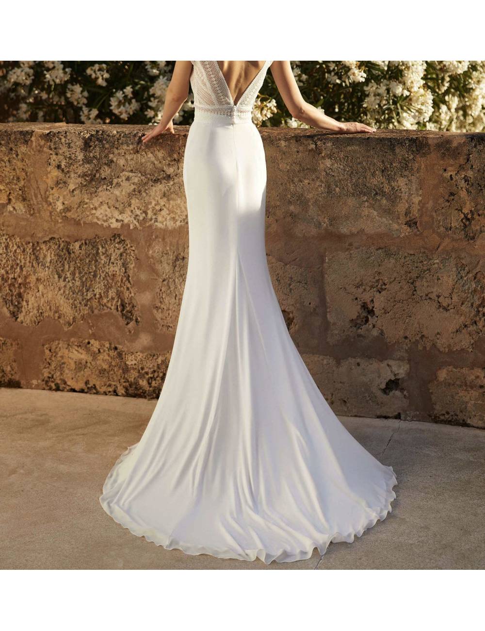 Falda Novia corte sirena