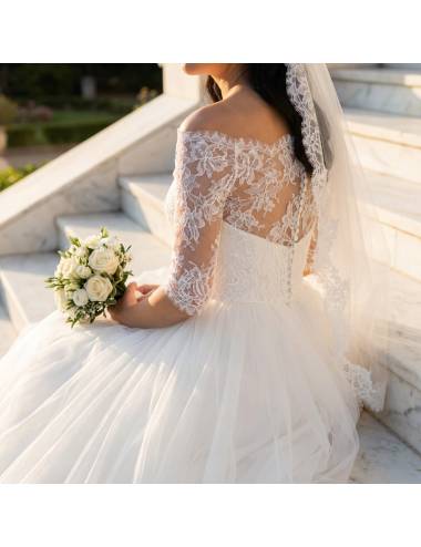 top dentelle mariage