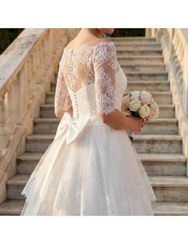 top mariée dentelle