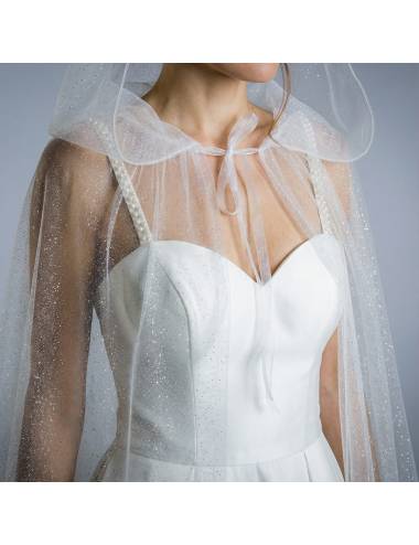 capa de novia para ceremonia y fotos